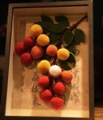 Hand Crochet Lychee Shadow Box Frame-【LOOM-022】 - Image 2