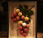 Hand Crochet Lychee Shadow Box Frame-【LOOM-022】 - Image 4