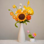 Handmade Crochet Mixed Flower Bouquet【LOOM-018】 - Image 4