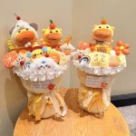 Capybara Lulu Plush Doll Bouquet  Cute Cartoon Stuffed  Toy Bouquet-【LOOM-008】 - Image 2