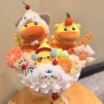 Capybara Lulu Plush Doll Bouquet  Cute Cartoon Stuffed  Toy Bouquet-【LOOM-008】 - Image 4