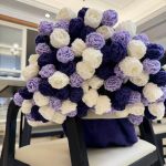 Handmade Crochet Rose Bouquet Blanket — 2-in-1 Gradient Throw & Forever Rose Bouquet Gift-【LOOM-001】 - Image 3