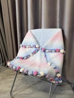 Handmade Crochet Rose Bouquet Blanket — 2-in-1 Gradient Throw & Forever Rose Bouquet Gift-【LOOM-001】 - Image 11