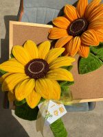 Pipe Cleaner Flower Bouquet | Sunflower Rose Clover Chenille Stem Gift-【LOOM-026】 - Image 5