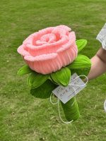 Pipe Cleaner Flower Bouquet | Sunflower Rose Clover Chenille Stem Gift-【LOOM-026】 - Image 9