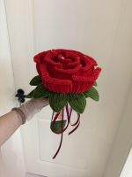 Pipe Cleaner Flower Bouquet | Sunflower Rose Clover Chenille Stem Gift-【LOOM-026】 - Image 10