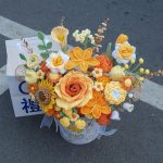 Handmade Crochet Flower Gift Basket & Bucket Set – Kawaii Floral Gift Box【LOOM-049】 - Image 8
