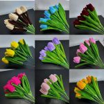 Crochet Tulip Bouquet | Handmade Kawaii Flower Gift for Her -【LOOM-031】 - Image 8