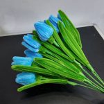 Crochet Tulip Bouquet | Handmade Kawaii Flower Gift for Her -【LOOM-031】 - Image 12