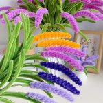 Crochet Spike Flower Bouquet Stem | Handmade Kawaii Lavender Wheat Home Decor Gift -【LOOM-050】 - Image 3