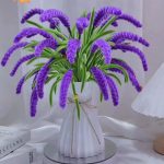 Crochet Spike Flower Bouquet Stem | Handmade Kawaii Lavender Wheat Home Decor Gift -【LOOM-050】 - Image 5