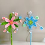 Crochet Flower Magic Wand | Handmade Kawaii Fairy Wand Gift -【LOOM-048】 - Image 3