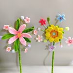 Crochet Flower Magic Wand | Handmade Kawaii Fairy Wand Gift -【LOOM-048】 - Image 4