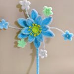 Crochet Flower Magic Wand | Handmade Kawaii Fairy Wand Gift -【LOOM-048】 - Image 5