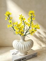 Crochet Yellow Wildflower Branch | Handmade Kawaii Spring Home Decor -【LOOM-043】 - Image 4