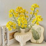 Crochet Yellow Wildflower Branch | Handmade Kawaii Spring Home Decor -【LOOM-043】 - Image 6