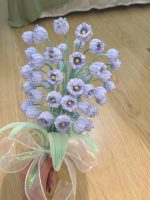 Crochet Bell Flower Bouquet Stem | Handmade Kawaii Flower Decor Gift -【LOOM-046】 - Image 3