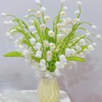 Crochet Bell Flower Bouquet Stem | Handmade Kawaii Flower Decor Gift -【LOOM-046】