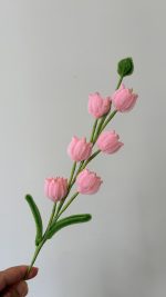 Crochet Bell Flower Bouquet Stem | Handmade Kawaii Flower Decor Gift -【LOOM-046】 - Image 14