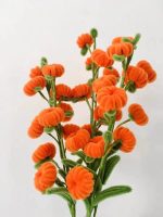 Crochet Persimmon Branch | Handmade Kawaii Lucky Home Decor Gift -【LOOM-044】 - Image 4