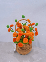 Crochet Persimmon Branch | Handmade Kawaii Lucky Home Decor Gift -【LOOM-044】 - Image 5
