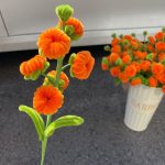 Crochet Persimmon Branch | Handmade Kawaii Lucky Home Decor Gift -【LOOM-044】 - Image 8