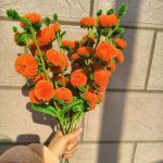 Crochet Persimmon Branch | Handmade Kawaii Lucky Home Decor Gift -【LOOM-044】 - Image 9