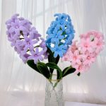 Crochet Hyacinth Bouquet | Handmade Kawaii Spring Flower Decor Gift -【LOOM-042】