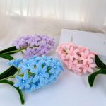 Crochet Hyacinth Bouquet | Handmade Kawaii Spring Flower Decor Gift -【LOOM-042】 - Image 3