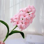 Crochet Hyacinth Bouquet | Handmade Kawaii Spring Flower Decor Gift -【LOOM-042】 - Image 4