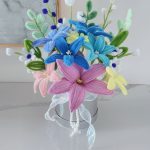 Crochet Flower Bouquet in Metal Bucket | Handmade Kawaii Floral Gift Box -【LOOM-041】 - Image 8