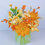 Crochet Flower Bouquet Bucket | Handmade Kawaii Ready-to-Gift Decor -【LOOM-040】 - Image 5