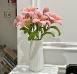 Crochet Lily Bouquet Stem | Handmade Kawaii Flower Decor Gift -【LOOM-039】 - Image 4