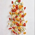 Crochet Floral Wall Hanging | Handmade Kawaii Flower Home Decor -【LOOM-038】 - Image 3
