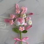 Crochet Mixed Flower Bouquet | Handmade Kawaii Floral Gift Decor -【LOOM-037】 - Image 4