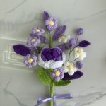 Crochet Mixed Flower Bouquet | Handmade Kawaii Floral Gift Decor -【LOOM-037】 - Image 5