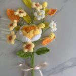 Crochet Mixed Flower Bouquet | Handmade Kawaii Floral Gift Decor -【LOOM-037】 - Image 8