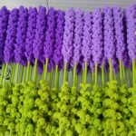 Crochet Lavender Bouquet | Handmade Kawaii Floral Home Decor Gift -【LOOM-036】 - Image 5