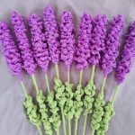Crochet Lavender Bouquet | Handmade Kawaii Floral Home Decor Gift -【LOOM-036】 - Image 6
