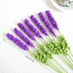 Crochet Lavender Bouquet | Handmade Kawaii Floral Home Decor Gift -【LOOM-036】 - Image 9