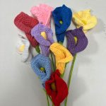 Crochet Calla Lily Bouquet Stem | Handmade Kawaii Elegant Flower Decor Gift -【LOOM-035】 - Image 3