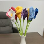 Crochet Calla Lily Bouquet Stem | Handmade Kawaii Elegant Flower Decor Gift -【LOOM-035】 - Image 4