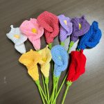 Crochet Calla Lily Bouquet Stem | Handmade Kawaii Elegant Flower Decor Gift -【LOOM-035】 - Image 7