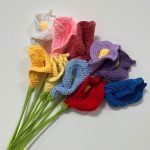 Crochet Calla Lily Bouquet Stem | Handmade Kawaii Elegant Flower Decor Gift -【LOOM-035】 - Image 8