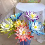 Crochet Lotus Flower Bouquet | Handmade Kawaii Boho Home Decor Gift -【LOOM-033】 - Image 3