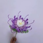 Crochet Lotus Flower Bouquet | Handmade Kawaii Boho Home Decor Gift -【LOOM-033】 - Image 7