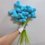 Crochet Heart Bouquet Stem | Handmade Kawaii Love Gift -【LOOM-032】 - Image 8