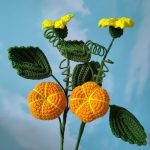 Crochet Pumpkin Bouquet | Handmade Kawaii Home Decor Gift -【LOOM-030】 - Image 5