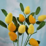 Crochet Mango Bouquet | Handmade Kawaii Fruit Decor Gift -【LOOM-029】 - Image 3