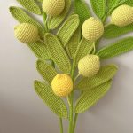 Crochet Mango Bouquet | Handmade Kawaii Fruit Decor Gift -【LOOM-029】 - Image 6